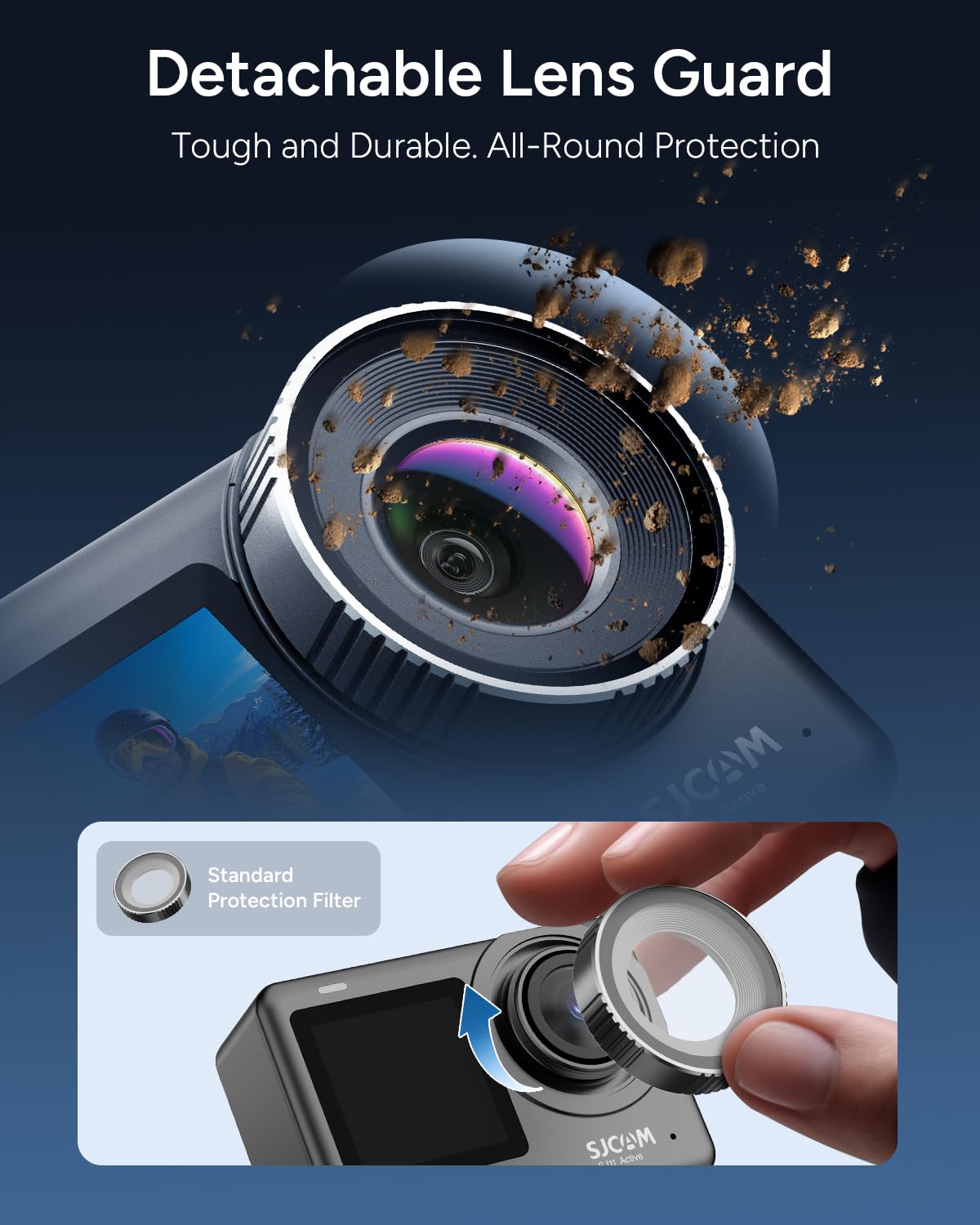 メタルボディ SJCAM SJ11 アクティブ4Kモーション - Outdoor Adventure Videos のレビューと価格