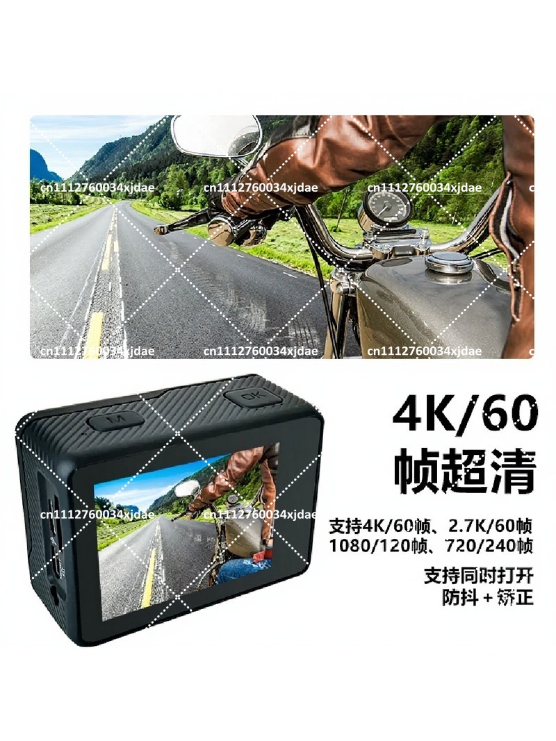 4Kアクションカメラ 60FPS スポーツカメラ デュアルス - Outdoor Adventure Videos のレビューと価格