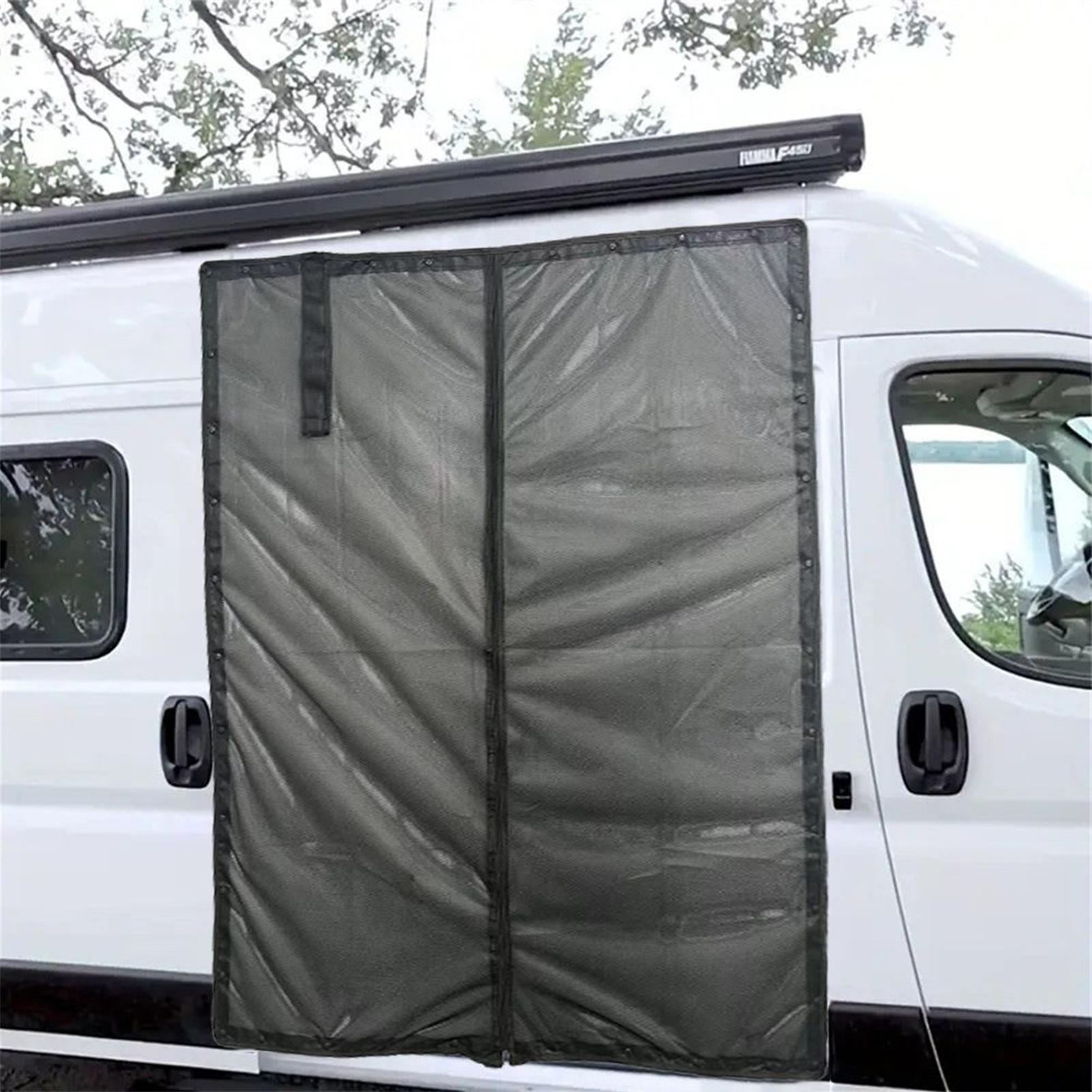 バンのドアスクリーン、UV耐性ネット、車両アクセサリー、RV - Outdoor Adventure Uva のレビューと価格