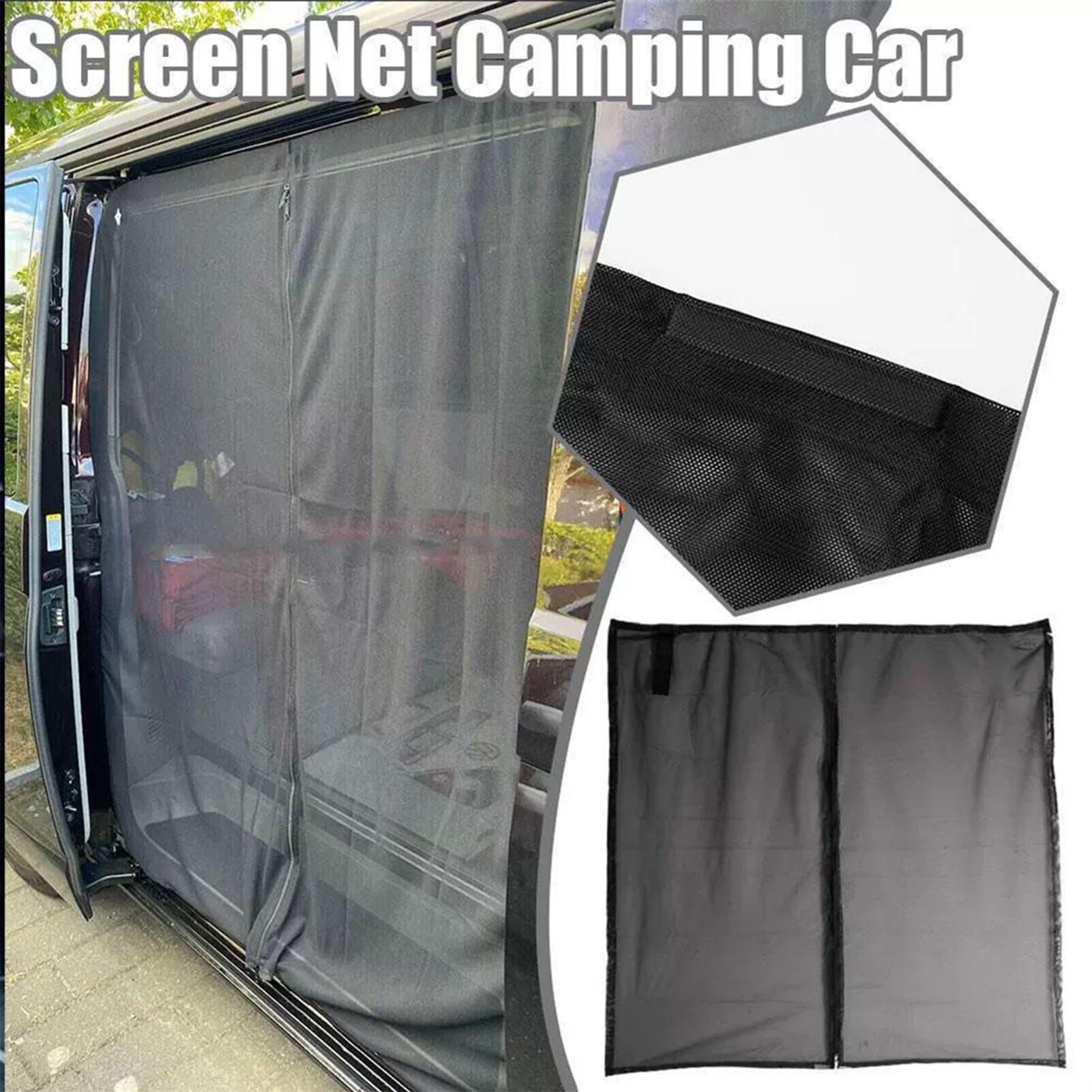 バン用磁気ドアスクリーン UV耐性ネット 車両アクセサリー  - Outdoor Adventure Uva のレビューと価格