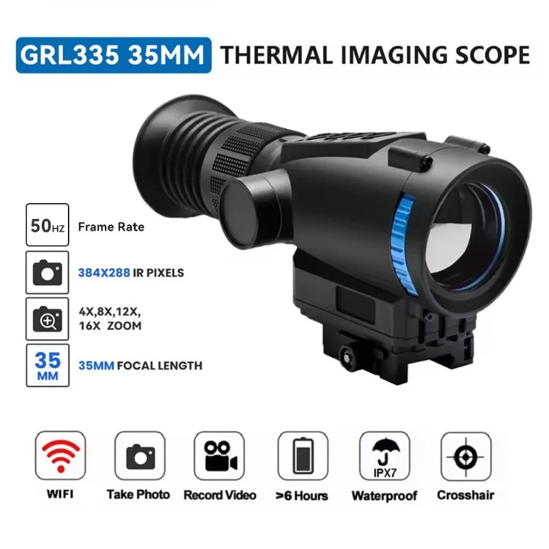 384*288 50Hz サーマルビジョンスコープ 25/3 - Outdoor Adventure Videos のレビューと価格