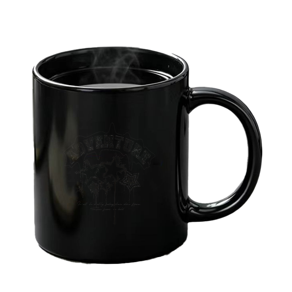 11オンス アドベンチャースターパターン セラミックコーヒー - Outdoor Adventure Friends のレビューと価格